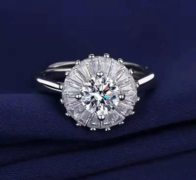 Anillo Compromiso Amor Regalo Pareja Joyeria Plata925 Mujer GRADO B
