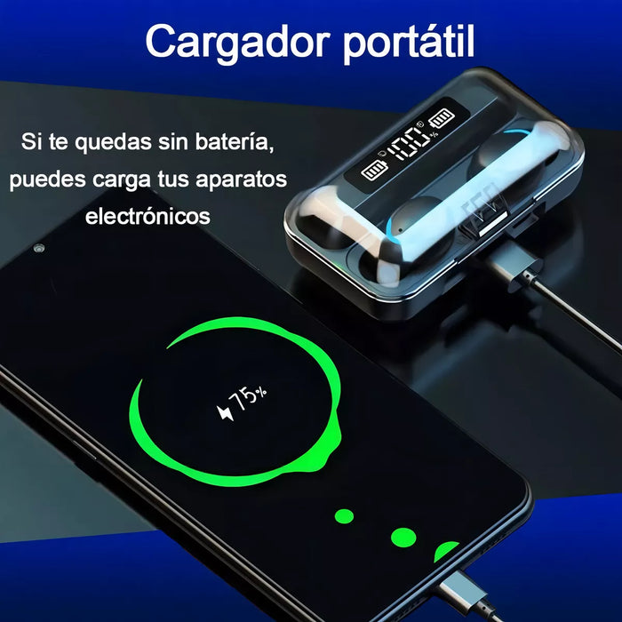 AudÃ­fonos InalÃ¡mbricos GLIMALL Negros GF10 grado B
