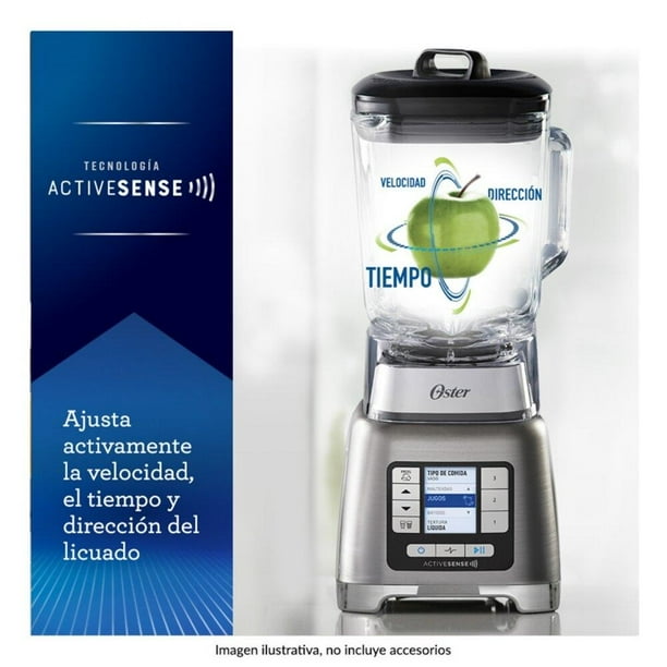 Licuadora Oster + Procesador + Vaso Blsttdt-nbgf Gris GRADO B
