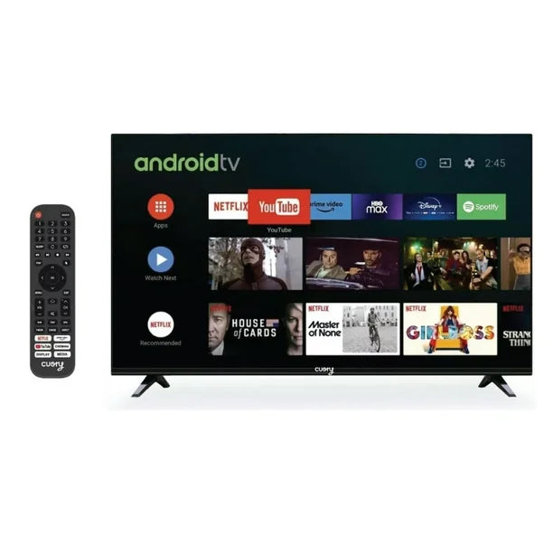 Smart Tv Pantalla 32 Pulgadas Cuory Android Tv Dled Hd Bluetooth Dolby Audio (Grado b)