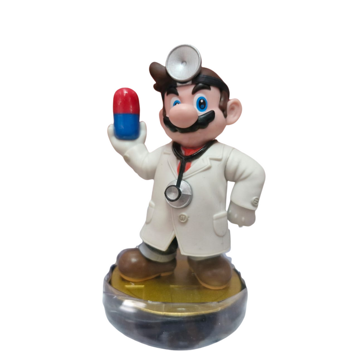 FIGURA DE DR MARIO SUPER SMASH BROS NINTENDO - GRADO B