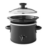Olla De Coccion Lenta  3.5l Ceramica Negro Brentwood GRADO B