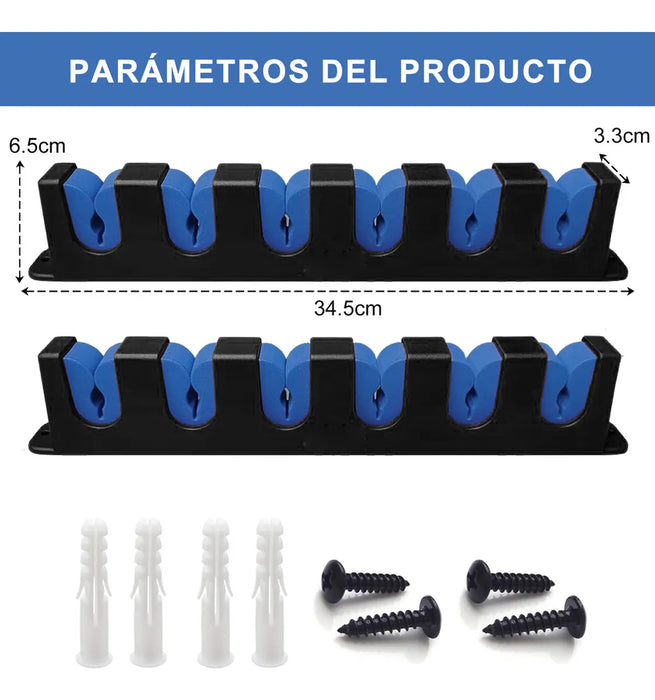 6 Orificios Rack De Pesca Boom Fishing Soporte Para Canas Grado B