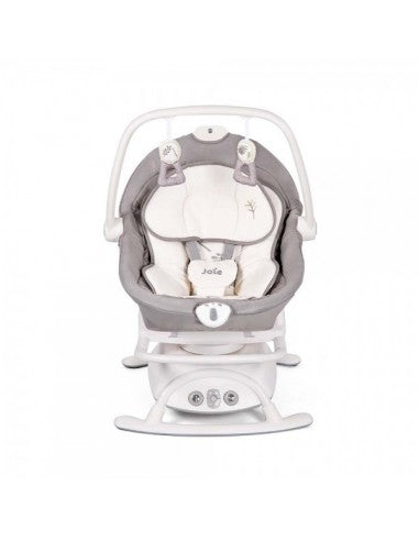 Columpio Mecedora Bebe Joie Sansa Cuna Bouncer Electrico Color Blanco - GRADO B