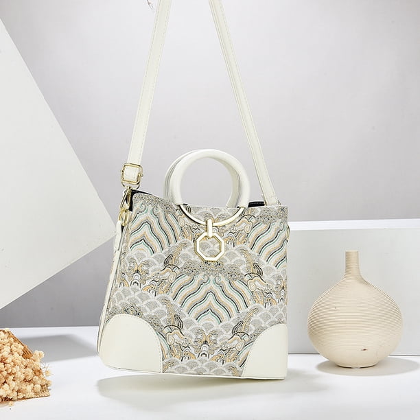 BOLSA BANDOLERA DE PIEL SINTETICA ACR