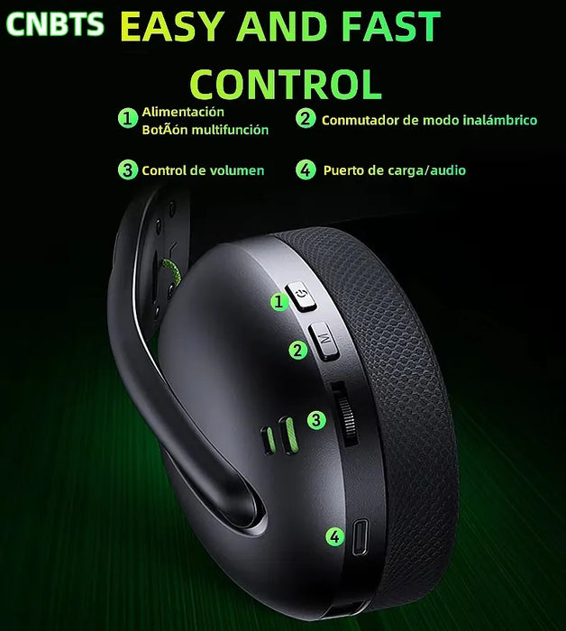 Audifonos Bluetooth Inalambricos Diadema Con Gamer H01 Grado B