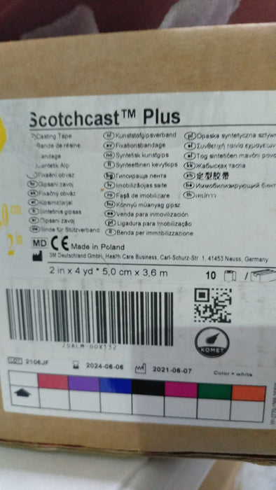 Scotchcast 3M Scotchcast 82002 Plus  Cinta de fundicion color blanco 2 x 4 yardas GRADO B