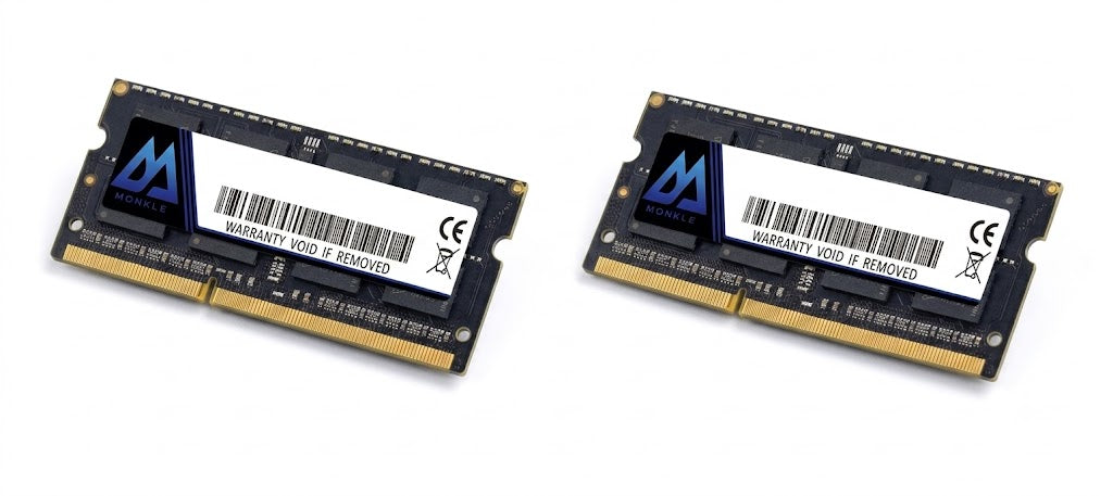 16G 2X8G MEMORIA RAM MONKLE DDR3L-1600MHZ PC3-12800S SODIMM AZUL GRADO B