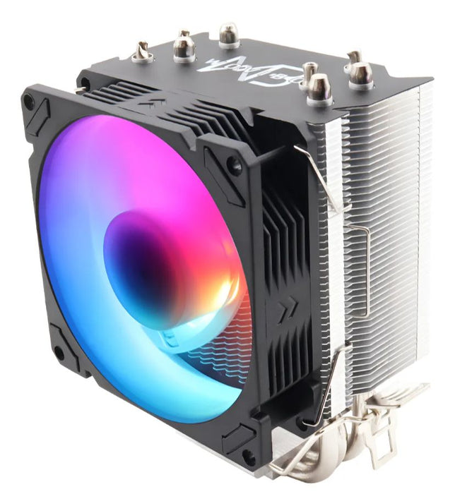 WOVIBO PC COOLER ARGB 4 TUBOS 90MM VENTILADOR INTEL Y AMD 1 - Grado B