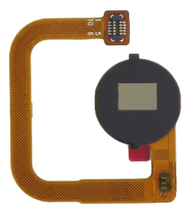 Flex Huella Para Xiaomi Redmi Note 9 Gris