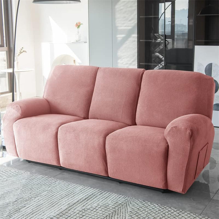 Funda de silla y sofa elastica color rosa  grado A