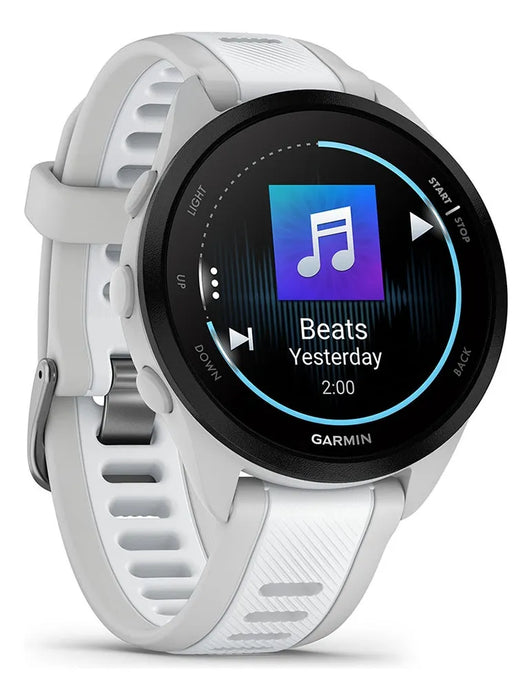 Smartwatch Garmin Forerunner Music 165 Color Blanco - TiendaKomet México