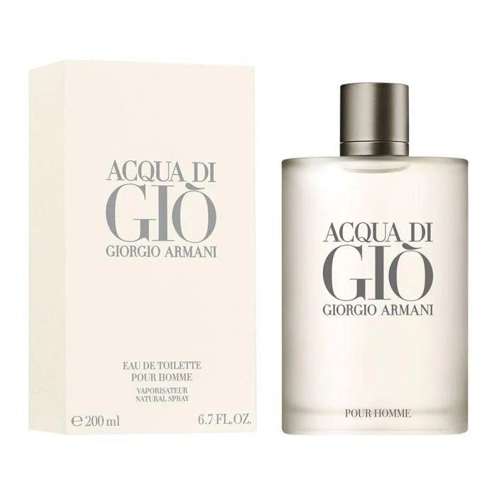 PERFUME GIORGIO ARMANI AQUA DI GIO EAU DE TOILETTE 200ML FOR  |  GRADO B