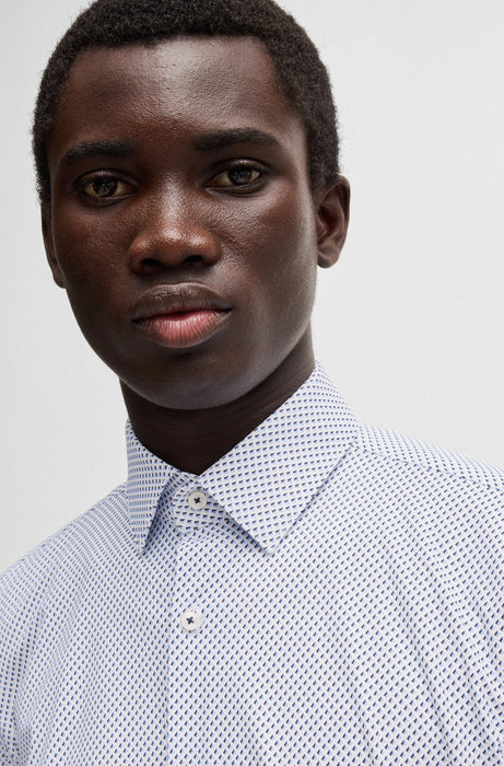 CAMISA BOSS PARA HOMBRE CORTE SLIM FIT EN PUNTO TECNICO XL Grado A