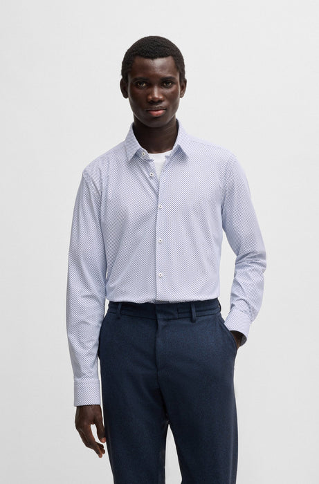 CAMISA BOSS PARA HOMBRE CORTE SLIM FIT EN PUNTO TECNICO XL Grado A