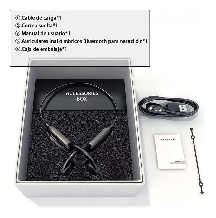 Audi­fonos Bencuku Be001 Bluetooth Inalambricos Clip-ear Color Negro GRADO B