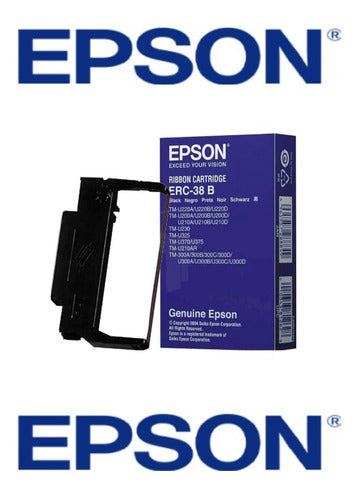 60 cintas negr epson erc38b p/tmu200d/tm300-a-b-c-d/370/375427
