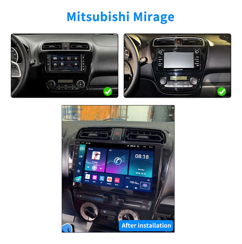 estéreo 2+32gb para mitsubishi mirage attitude 15-20 carplay441