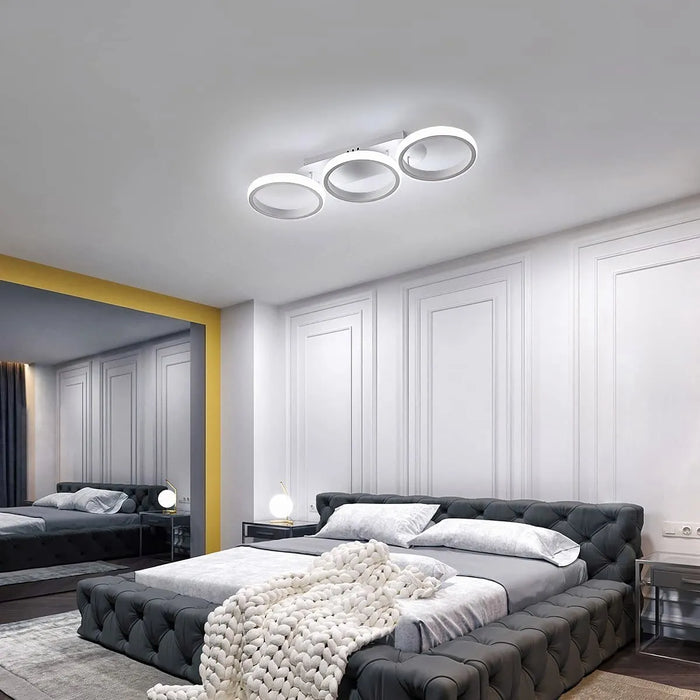 Moderna LÃ¡mpara De Techo Led PlafÃ³n Led Techo 3 Redondo 32w. GRADO B