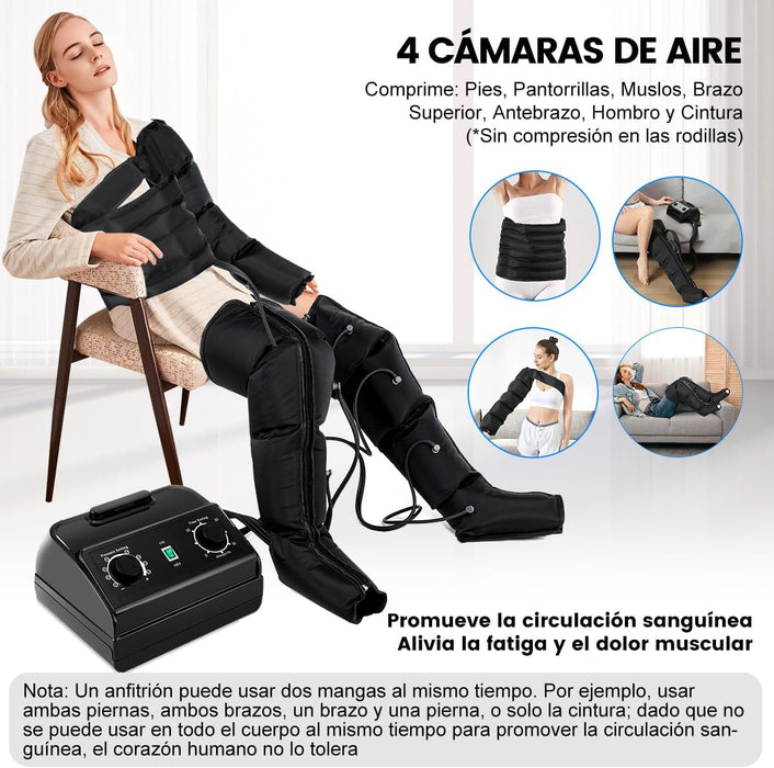 KIT DE MASAJEADOR DE AIRE PARA EL CUERPO- GRADO A