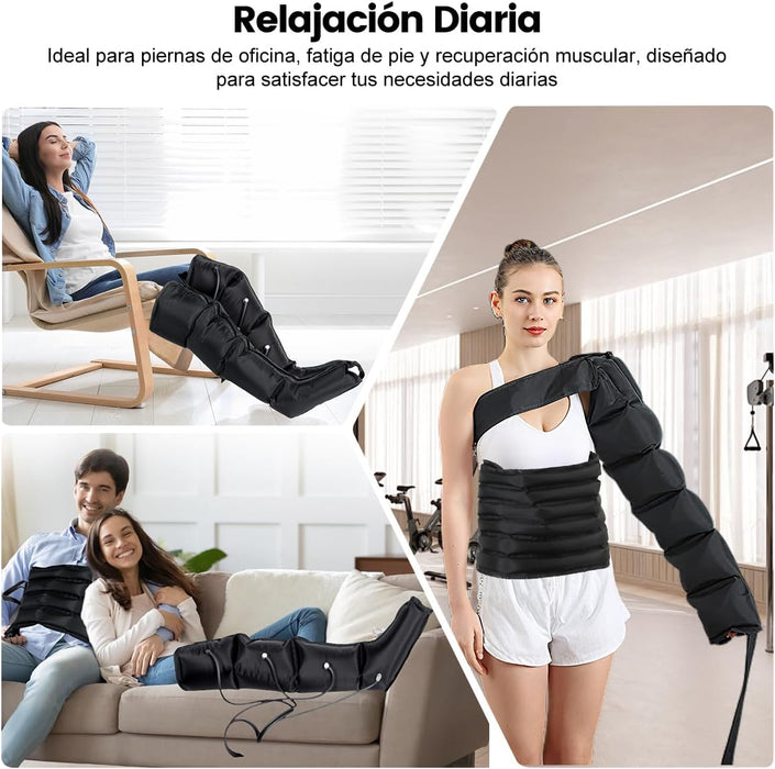 KIT DE MASAJEADOR DE AIRE PARA EL CUERPO- GRADO A