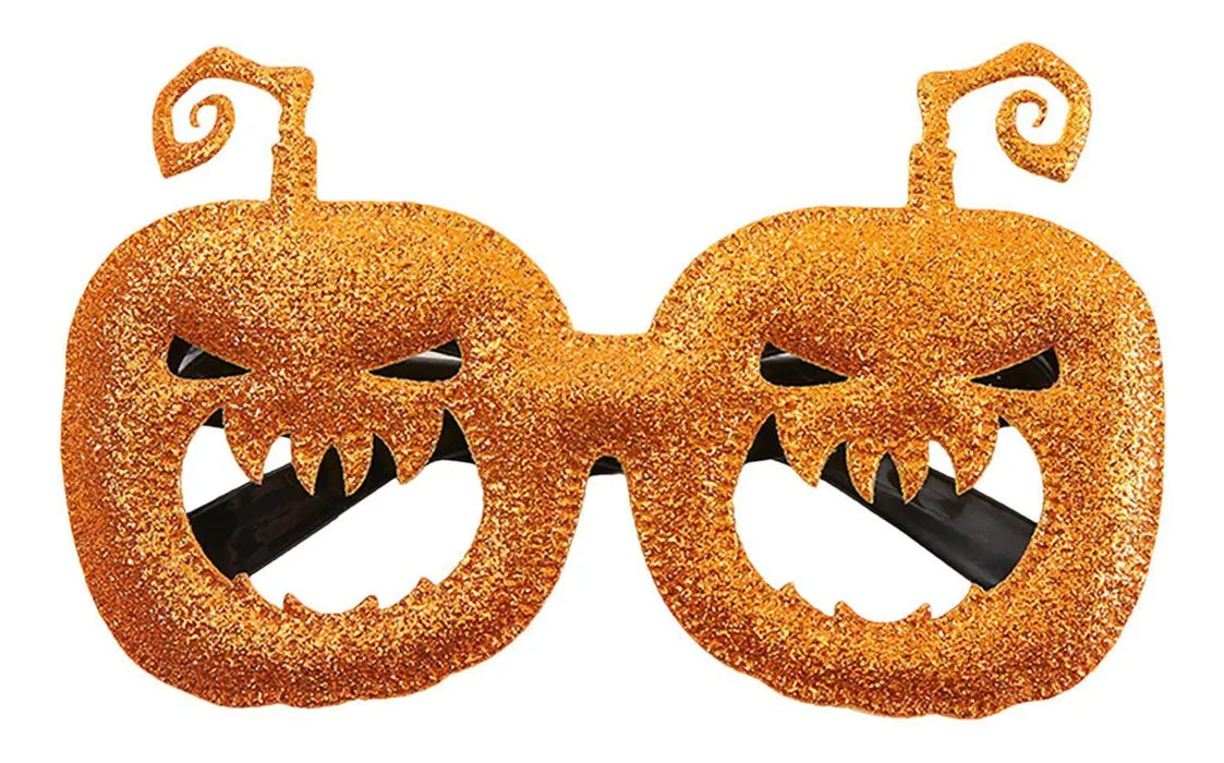 6 Lentes de Plástico sin Mica para Halloween y Día de Muertos