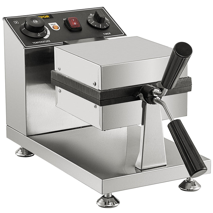 MAQUINA DE GOFRES DE HUEVO GIRATORIA CUADRADA