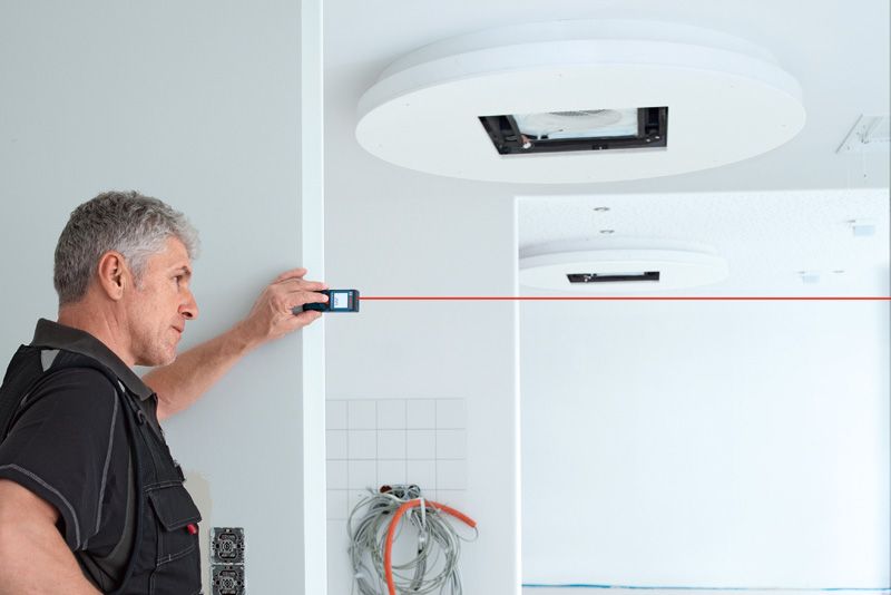 MEDIDOR LASER BOSCH GLM 40 ALCANCE 40M CON ESTUCHE Grado A