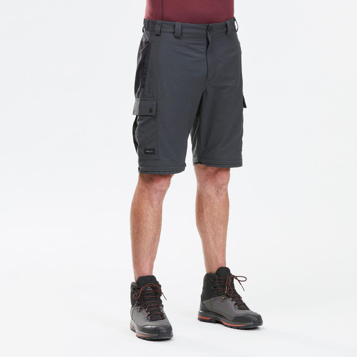 Pantalon De Trekking Montaña 2 En 1 Para Hombre Mt100 TALLA 38