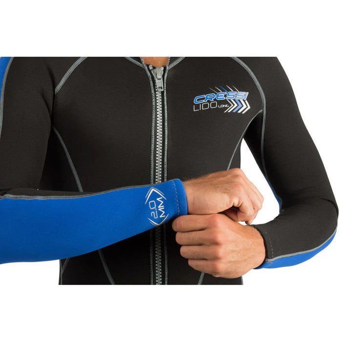 CRESSI 2MM LIDO MEN'S FULL WETSUIT 3X-LARGE GRADO B