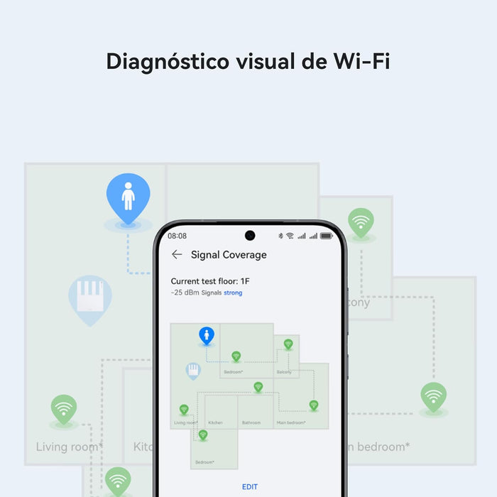 Router Huawei WiFi 7 BE3 3600Mbps Grado A.