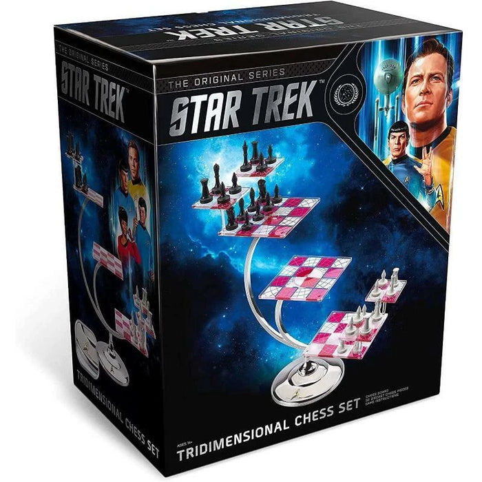 JUEGO DE AJEDREZ STAR TRECK DE COLECCION - GRADO A