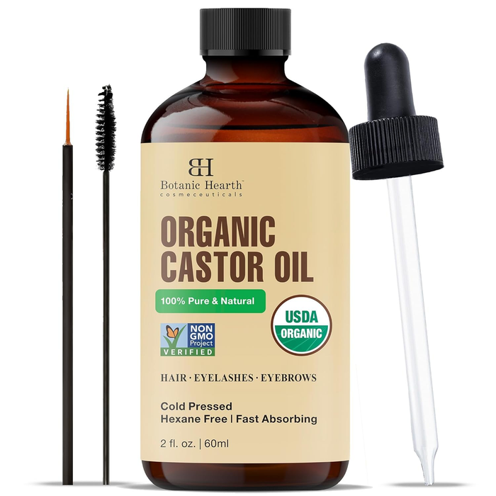 ORGANIC CASTOR OIL BOTANIC HEARTH GRADO B