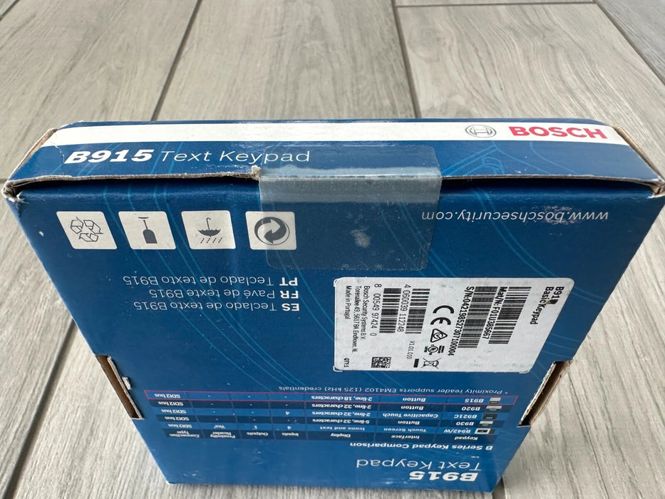 Bosch teclado b915, alambrico, blanco GRADO B