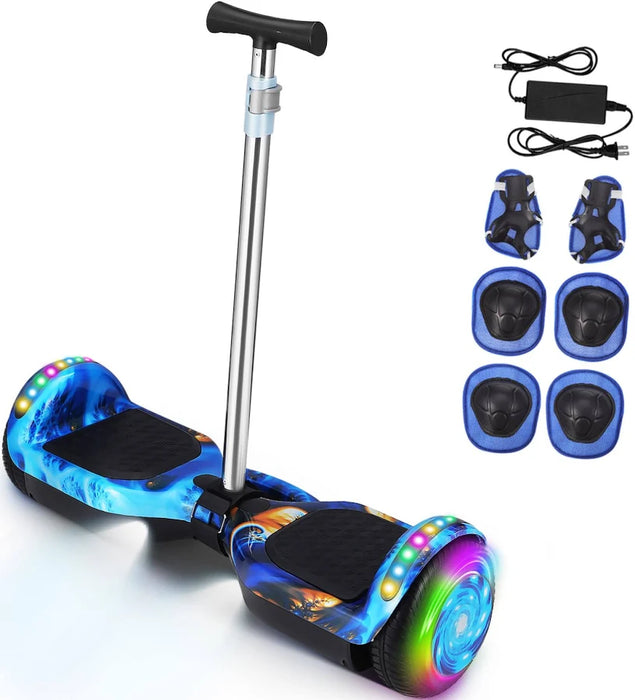 HOVERBOARD PATINETA ELÉCTRICA MUSICA BLUETHOOTH LUCES BASTO GRADO B