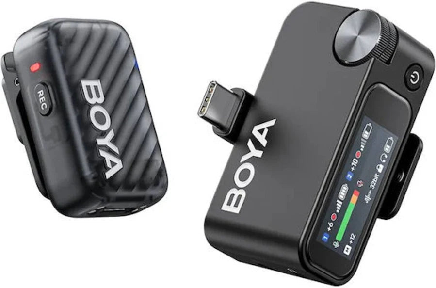 KIT TRANSMISOR INALÁMBRICO BOYAMIC MIC MINI PARA ANDROID GRADO A