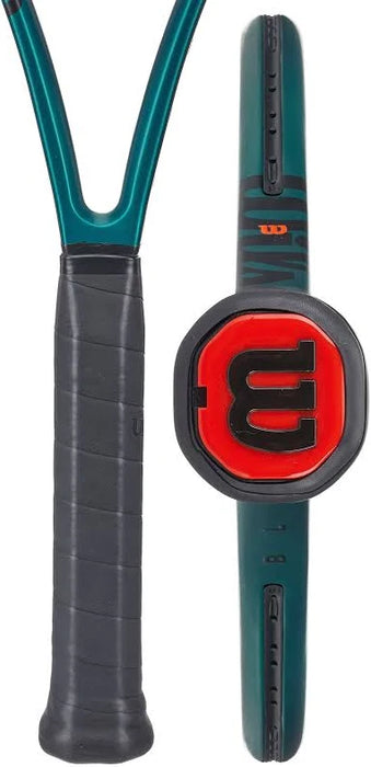 RAQUETA BLADE V9 PRO 98 16X19 4 1/4 WILSON COLOR ESMERALDA GRADO A