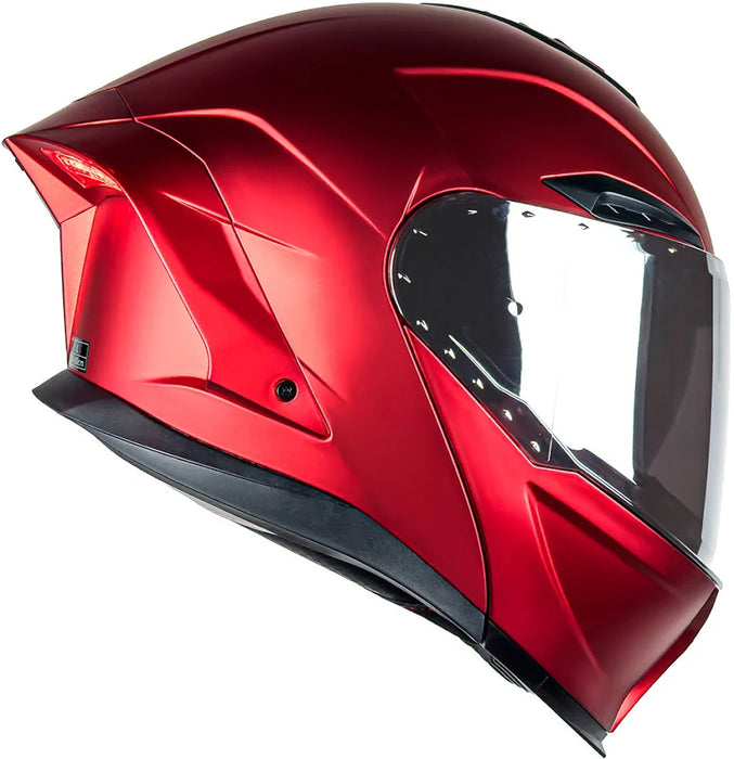 CASCO KOV ORION ROJO LED TALLA 2XL GRADO A