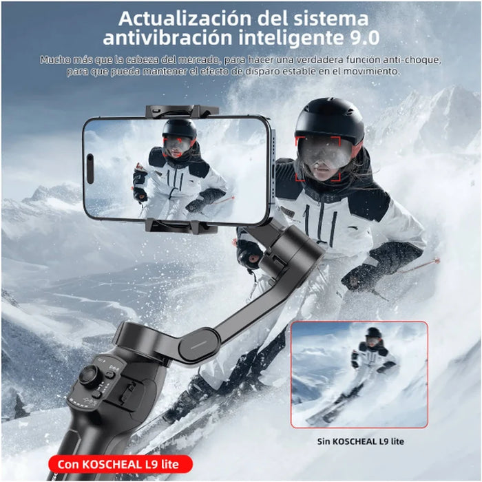ESTABILIZADOR DE TELÉFONO CELULAR KOSCHEAL L9 LITE DE 3 EJES GRADO A