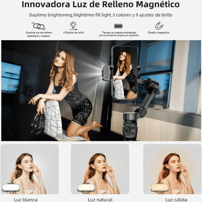 ESTABILIZADOR DE TELÉFONO CELULAR KOSCHEAL L9 LITE DE 3 EJES GRADO A