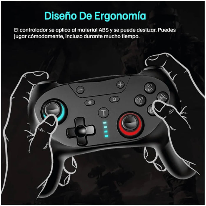CONTROL INALÁMBRICO GAMEPAD Y JOYSTICK PARA NINTENDO SWITCH GRADO B