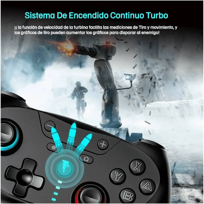 CONTROL INALÁMBRICO GAMEPAD Y JOYSTICK PARA NINTENDO SWITCH GRADO B