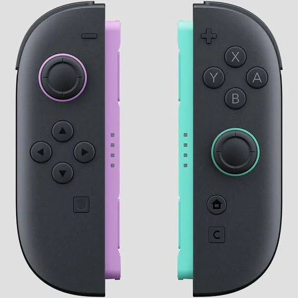 JOY-CON 2 (L)/(R) LIGHT PURPLE / LIGHT GREEN - NINTENDO SWITCH 2 MORADO Y VERDE GRADO B