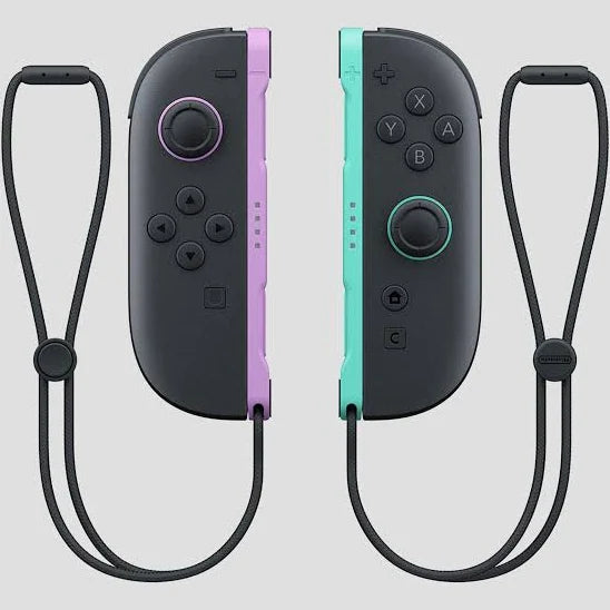 JOY-CON 2 (L)/(R) LIGHT PURPLE / LIGHT GREEN - NINTENDO SWITCH 2 MORADO Y VERDE GRADO B