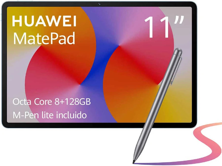 TABLET HUAWEI MATEPAD SE 11 WIFI 8+128GB AZUL CON LÁPIZ COLOR AZUL CLARO GRADO B