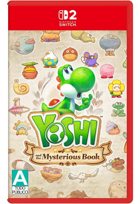 YOSHI Y EL MISTERIOSO LIBRO EDICIÓN NINTENDO SWITCH 2 GRADO A