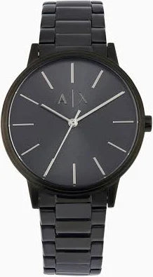 RELOJ HOMBRE ARMANI EXCHANGE CAYDE ACERO DORADO NEGRO GRADO B