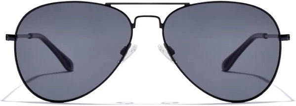 Lentes De Sol Polarizados Metal Anti-uv De Moda Unisex 3pcs Lente Gris ArmazÃ³n Negro 7141