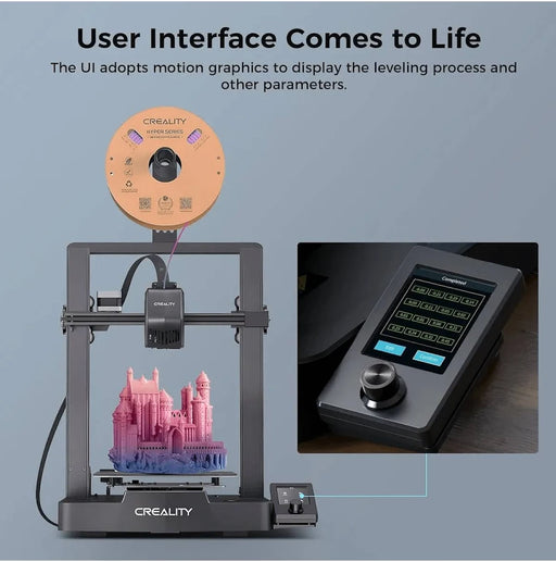 IMPRESIÓN 3D CREALITY ENDER-3 V3 SE 110V BLACK GRADO B - TiendaKomet México