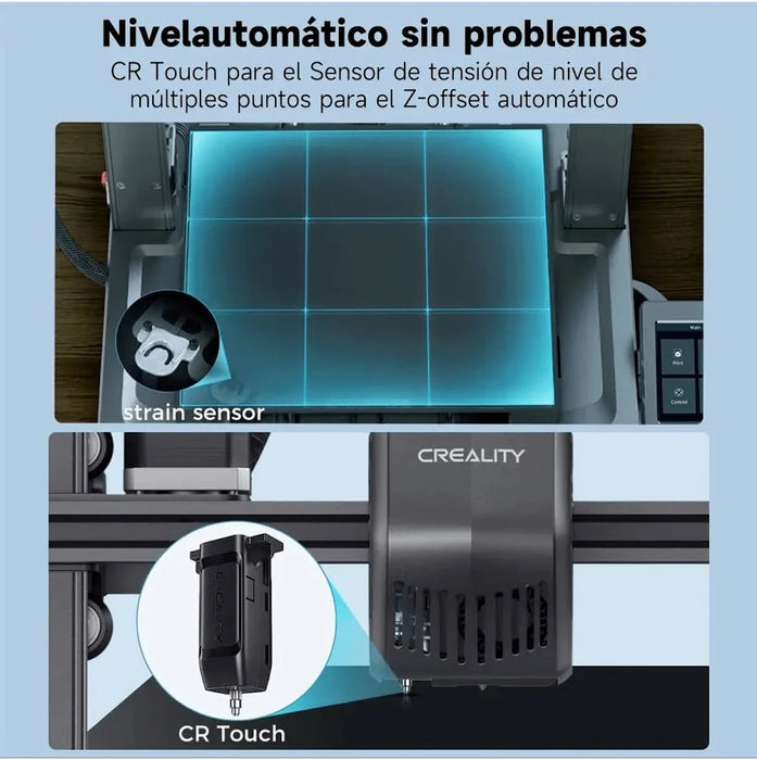 IMPRESIÓN 3D CREALITY ENDER-3 V3 SE 110V BLACK GRADO B - TiendaKomet México